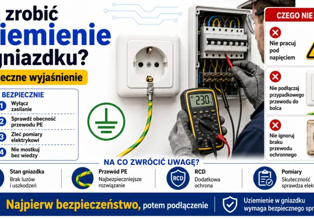 Uziemienie w gniazdku - Jak działa i czy jest bezpieczne?