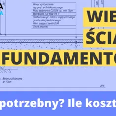 Wieniec budowlany na rysunku technicznym. Czy jest potrzebny i ile kosztuje?